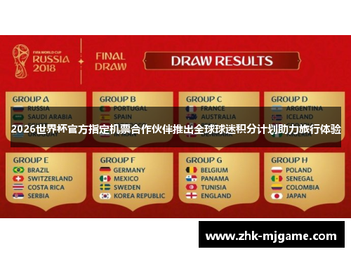 2026世界杯官方指定机票合作伙伴推出全球球迷积分计划助力旅行体验